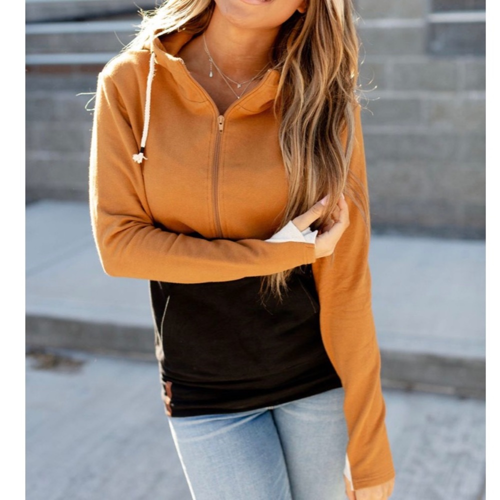 HalfZip Hoodie Amber Woods